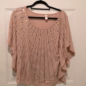 NWOT No Boundries ladies short sleeve top